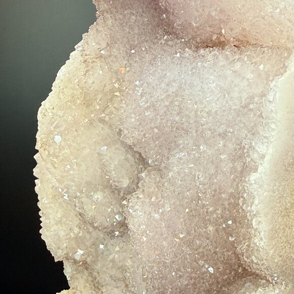 Pink Amethyst Sugar Druzy Raw Specimen on Stand Crystal 1029g Natural Earth Stat - Picture 10 of 10